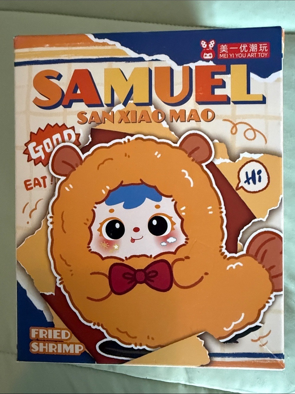 #0310 Samuel San Xiao Mao Fried Shrimp Blind Box